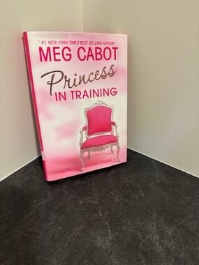 Meg Cabot "Princess in Training" Hardback - Pink Cover